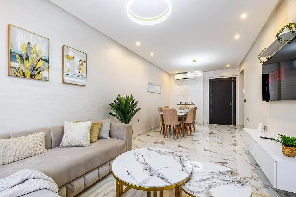 Family Appartment Palmeraie Gate With Pool 马拉喀什